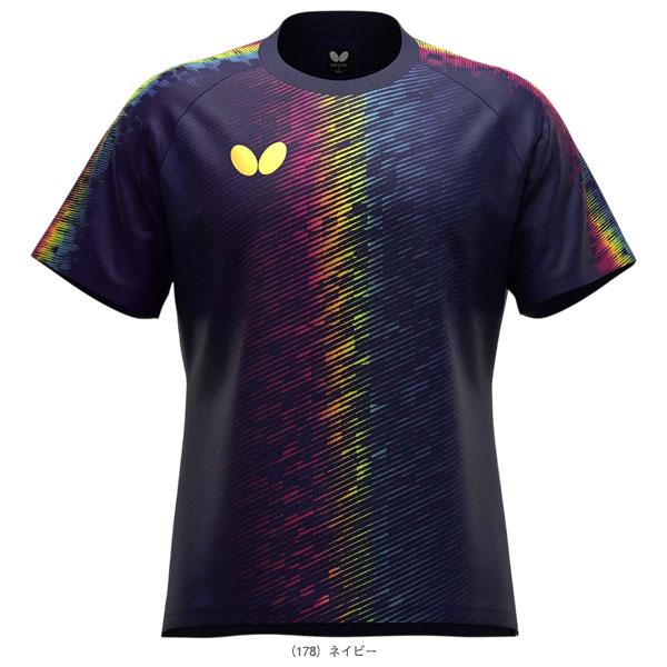 バタフライ 卓球ウェア『メンズ/ユニ』 クレイエトTシャツ CLAIRETO T-SHIRT ユニセックス 47900 | バタフライ | 03