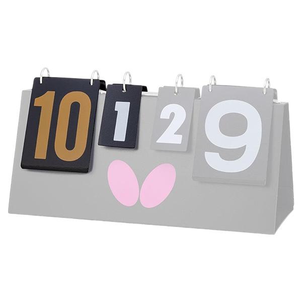 バタフライ 卓球コート用品 BTYスコアボード用カード 77430 | バタフライ | 01