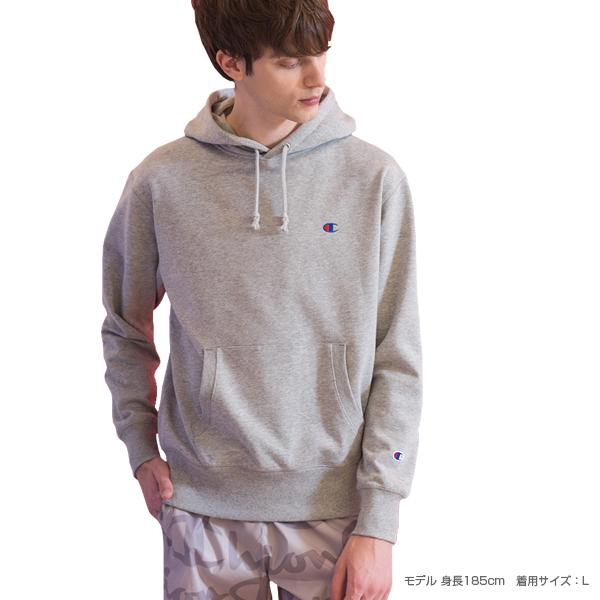 (3%OFFクーポン）チャンピオン ウェア 『メンズ/ユニ』 PULLOVER SWEAT PARKA/プルオーバー スウェットパーカー/メンズ｜racket｜07