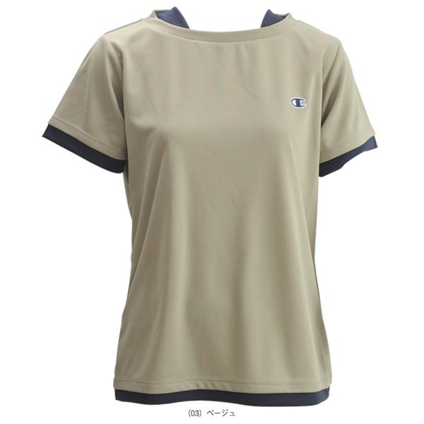 【PayPay祭★P3倍】チャンピオン テニスウェア『レディース』 ゲームシャツ レディース CL5305 | Champion | 02