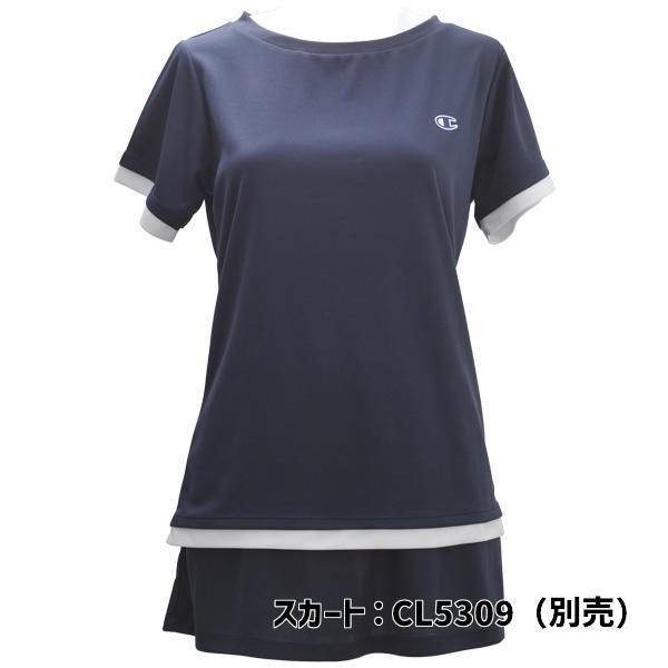 【PayPay祭★P3倍】チャンピオン テニスウェア『レディース』 ゲームシャツ レディース CL5305 | Champion | 08