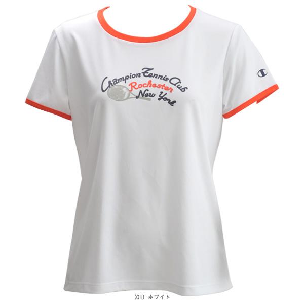 【PayPay祭★P3倍】チャンピオン テニスウェア『レディース』 プリントTシャツ レディース CL5319 | Champion | 01