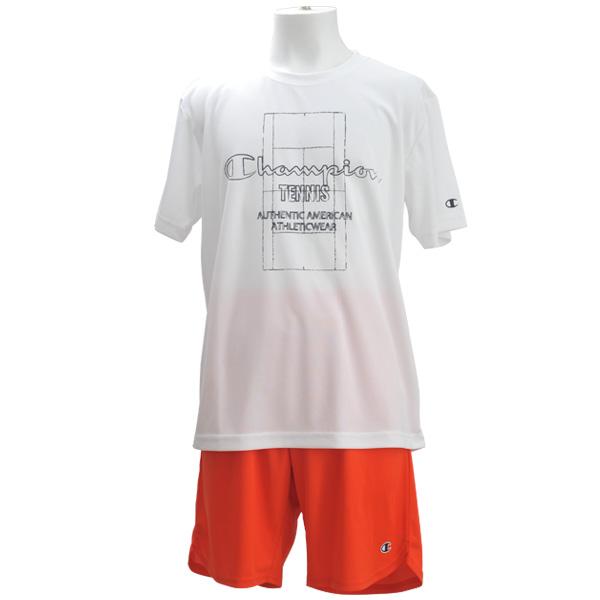【PayPay祭★P3倍】チャンピオン テニスウェア『メンズ/ユニ』 グラフィックTシャツ メンズ CM5117 | Champion | 12