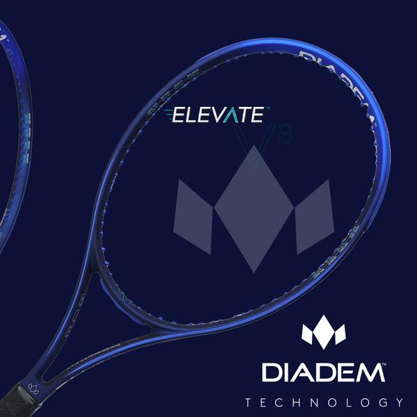 ダイアデム テニスラケット エレベートライト98V3 ELEVATE LITE 98 V3 TAA008 |  | 09