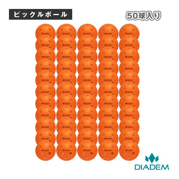 【PayPay祭★P3倍】ダイアデム ピックルボールボール オフィシャルピックルボールインドア用 The Official Pickleball Ball Indoor Ball 50球 TPB008 | 