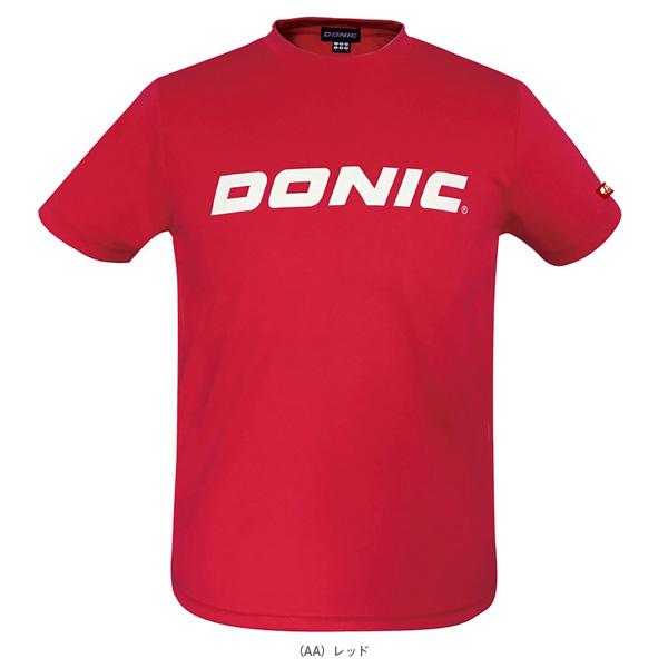 DONIC 卓球ウェア『メンズ/ユニ』 DONIC シャツ ロゴ2025 ユニセックス GL155 | DONIC | 01