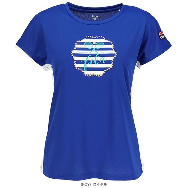 フィラテニスウエア 2024年秋TシャツL FILA（フィラ） テニスウェア『レディース』 グラフィックTシャツ