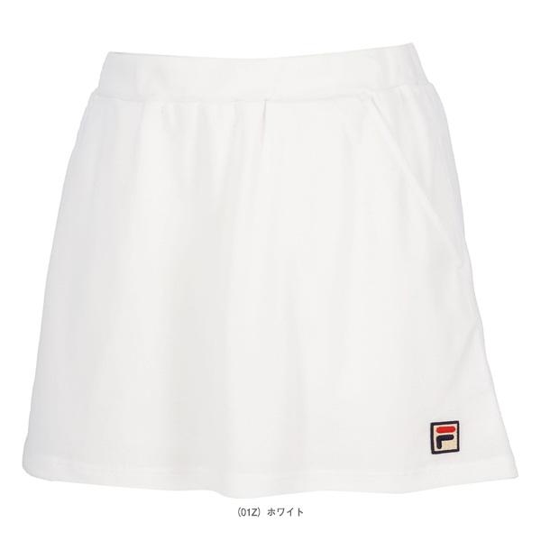 フィラテニスウェア　シャツスコート　Sサイズ　白　レース　美品 FILA（フィラ） テニスウェア『レディース』 スコート レディース