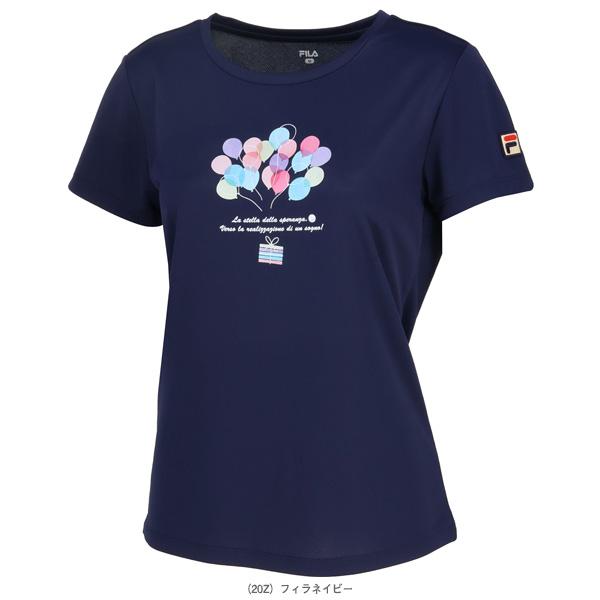 ❤️FILA テニス Tシャツ 2枚セット❤️ フィラテニスウェアSサイズ　Mサイズ テニスウェア Tシャツ 半袖 ゲームシャツ VL2832 | スポーツ用品