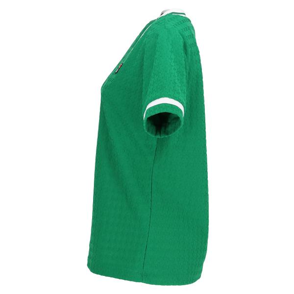 フィラ　テニスウェア　緑色トップス　Lサイズ　新品 フィラ ウェア（レディース） ]ゲームシャツ レディース EL0028