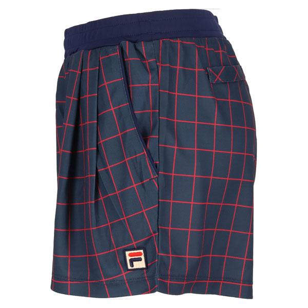 新作未使用　FILA ラップショートパンツ EL0039 レディース 赤 フィラ ウェア（レディース） ]ラップショートパンツ レディース