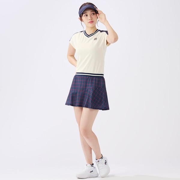 フィラ FILA テニス ワンピース レディース ゲームウェア EL0035 FILA フィラ テニスウェア レディース ワンピース EL0035 2025SS