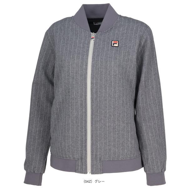 【新品未使用タグ付き】FILA テニスウェア XLサイズ グレー レディース FILA（フィラ） テニスウェア『レディース』 トラックジャケット