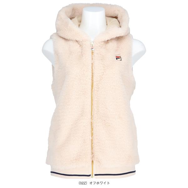 FILA（フィラ） テニスウェア『レディース』 フード付ベスト