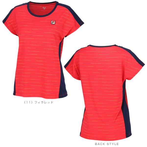 FILA ワインレッド テニスラケット柄シャツ＆スコート FILA ワインレッド テニスラケット柄シャツ＆スコート - メルカリ