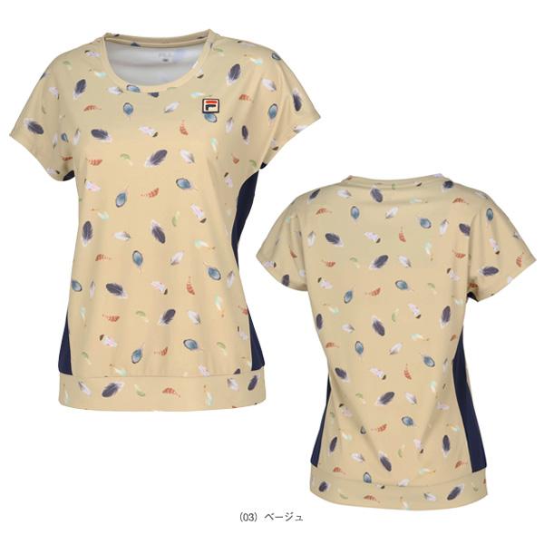 【ご確認用】FILA テニス半袖シャツ レディースL ウィンザーコラボ FILA（フィラ） テニスウェア『レディース』 ゲームシャツ/レディース