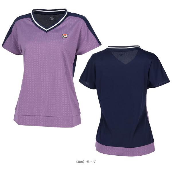 美品　フィラ　FILA テニス　ウエア FILA（フィラ） テニスウェア『レディース』 ゲームシャツ/レディース