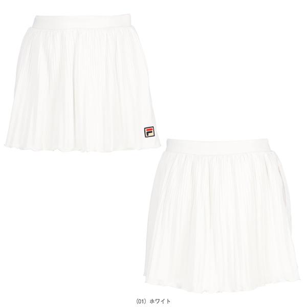 フィラテニスウェア　シャツスコート　Sサイズ　白　レース　美品 FILA（フィラ） テニスウェア『レディース』 スコート/レディース