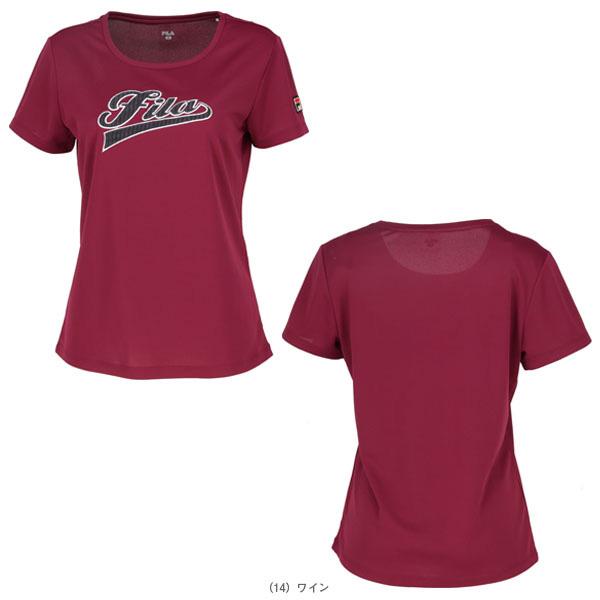 FILA テニスウェア　レディース FILA フィラ テニスウェア『レディース』 アップリケTシャツ