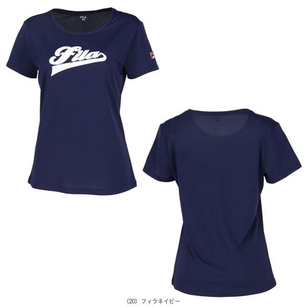 FILA テニスウェア　レディース FILA フィラ テニスウェア『レディース』 アップリケTシャツ