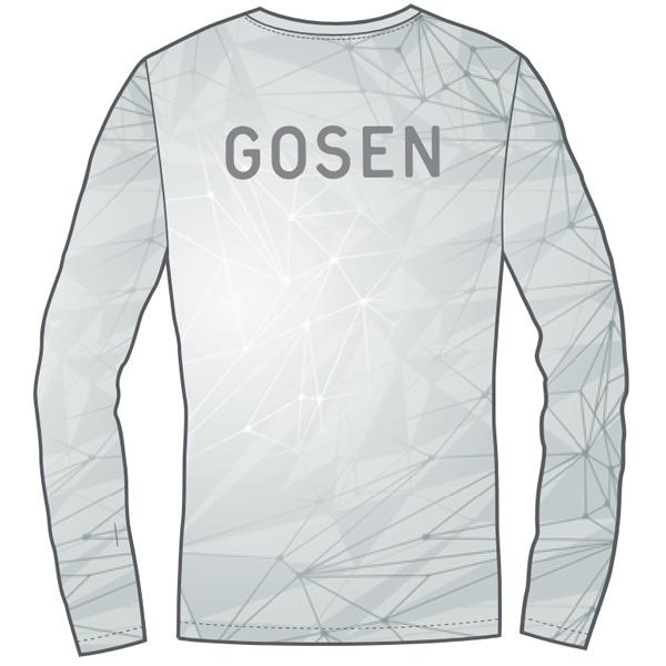 GOSEN（ゴーセン） テニスウェア『メンズ/ユニ』 昇華ロングTシャツA