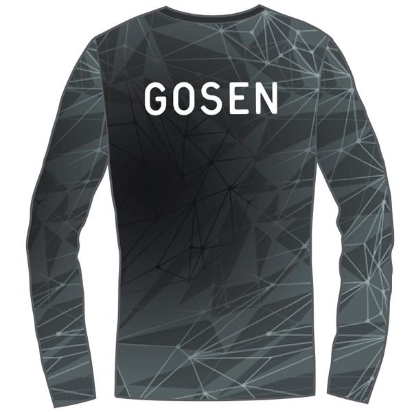 GOSEN（ゴーセン） テニスウェア『メンズ/ユニ』 昇華ロングTシャツA