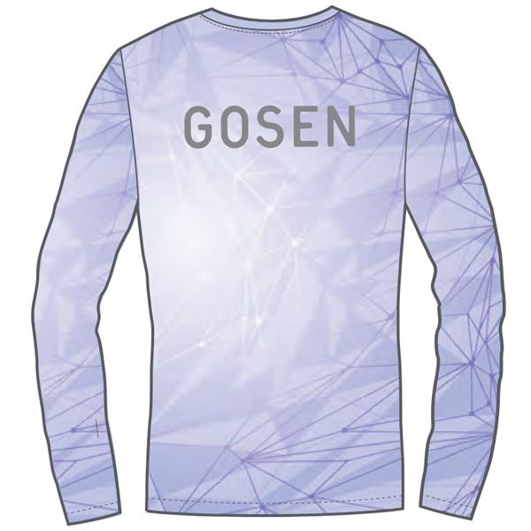 GOSEN（ゴーセン） テニスウェア『メンズ/ユニ』 昇華ロングTシャツA