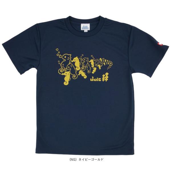 【PayPay祭★P3倍】ジュウイック 卓球ウェア『メンズ/ユニ』 シーホースTシャツ SEAHORSE T ユニセックス 5675 | JUIC | 03