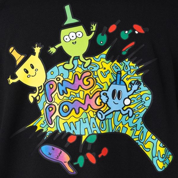 【PayPay祭★P3倍】ジュウイック 卓球ウェア『メンズ/ユニ』 ピンポンキディー ユニセックス 5685 | JUIC | 11