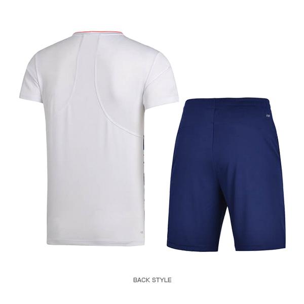 リーニン バドミントンウェア『メンズ/ユニ』 ゲームウェア上下セット ユニセックス AATM033 | LI-NING | 02