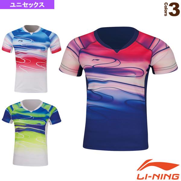 LI-NING blibli.com仕様ゲームシャツ　ユニセックス☆レア LI-NING リーニン テニス・バドミントンウェア『メンズ/ユニ』 ゲーム