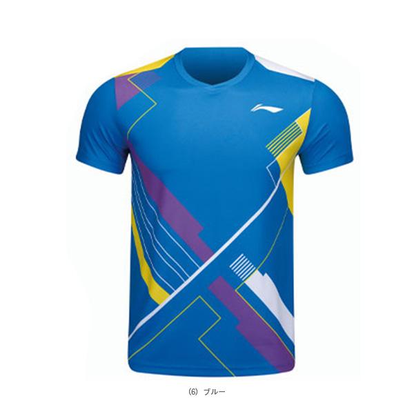 激レアバドミントンユニフォーム LI-NING リーニン バドミントンウェア『メンズ/ユニ』 ゲームシャツ