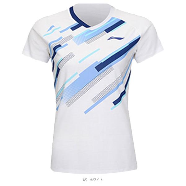 リーニン バドミントンウェア『レディース』 ゲームシャツ レディース AAYV034 | LI-NING | 02