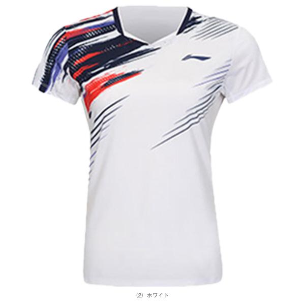 リーニン バドミントンウェア『レディース』 ゲームシャツ レディース AAYV048 | LI-NING | 02