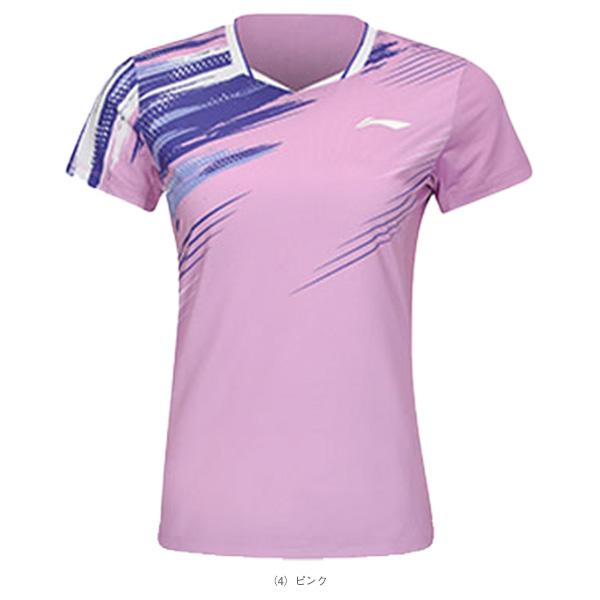 リーニン バドミントンウェア『レディース』 ゲームシャツ レディース AAYV048 | LI-NING | 03