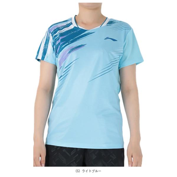 リーニン バドミントンウェア『レディース』 ゲームシャツ レディース AAYV048 | LI-NING | 04