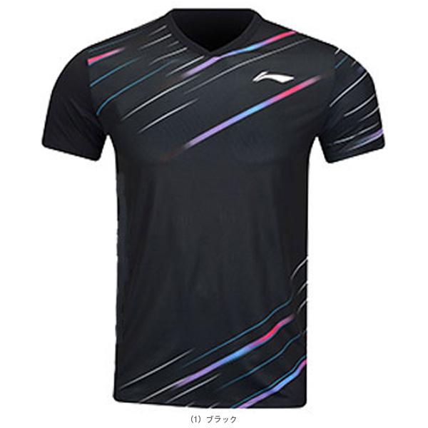 リーニン バドミントンウェア『メンズ/ユニ』 ゲームシャツ ユニセックス AAYV187 | LI-NING | 01