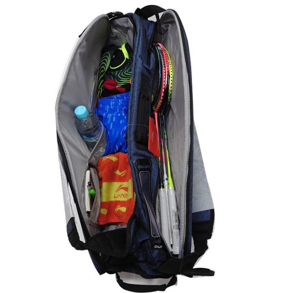 LI-NING リーニン バドミントンバッグ ラケットバッグ6/ラケット6本