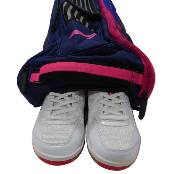 LI-NING リーニン バドミントンバッグ ラケットバックパック6/ラケット