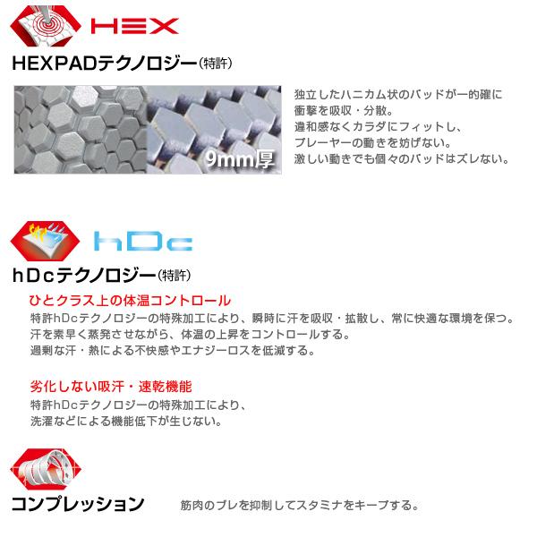 マクダビッド オールスポーツサポーターケア商品 HEX レッグスリーブ/2個入/左右兼用/ミドルサポート『M6440L』 | McDavid | 03