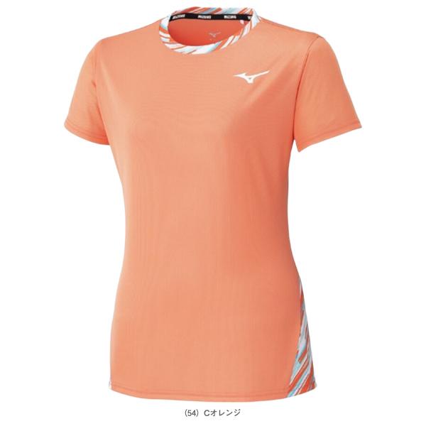 Mizuno オレンジ ゲームシャツ MIZUNO 【メール便可】ミズノ ゲームシャツ メンズ テニスウェア