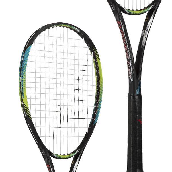 もぎ　D FORCE V-50 MIZUNO ミズノ　ケース付き 喰い付き系パワータイプの初中級者向けラケット、 「D FORCE 50