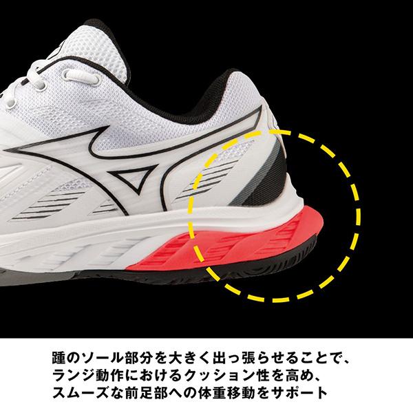 WAVE FANG ミズノ バドミントンシューズ ウエーブファング2フィット 2