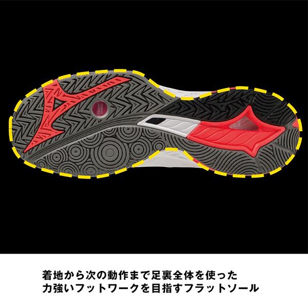 WAVE FANG ミズノ バドミントンシューズ ウエーブファング2 2 ユニ
