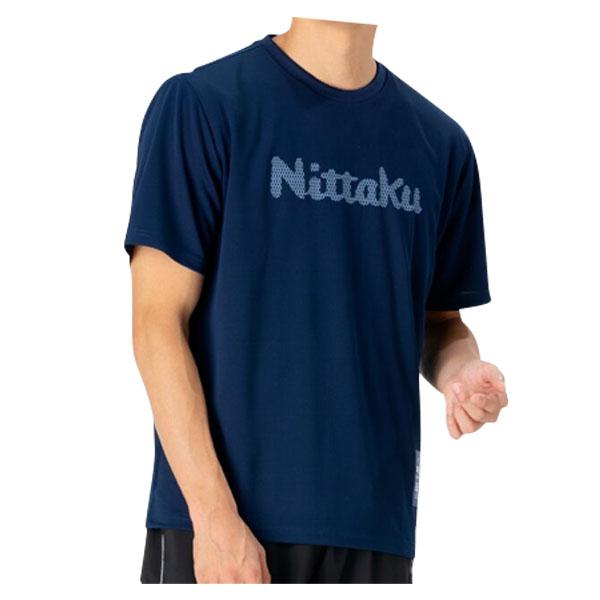 (5%OFFクーポン）ニッタク 卓球 ウェア『メンズ/ユニ』 NittakuドットTシャツ/ユニセックス『NX-2015』｜racket｜05