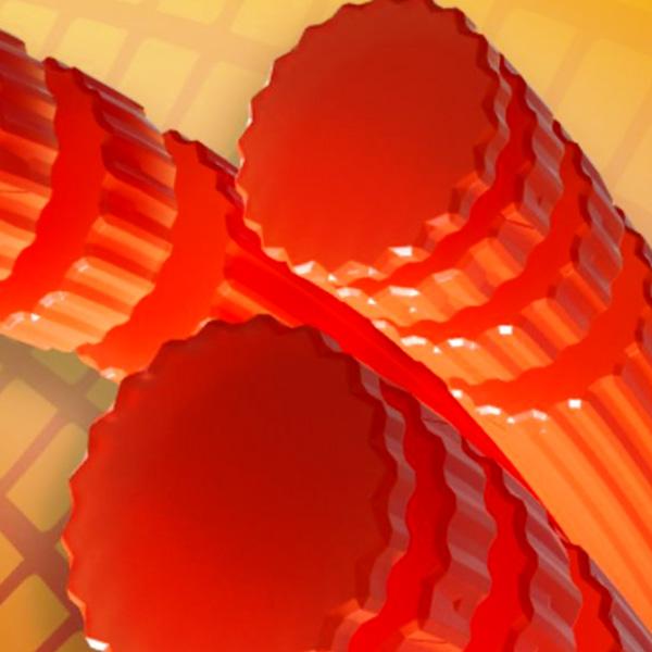 ポリファイバー テニスストリング『ロール他』 ファイヤー レイジ リブド Fire Rage Ribbed 200mロール PF1372OR |  | 02