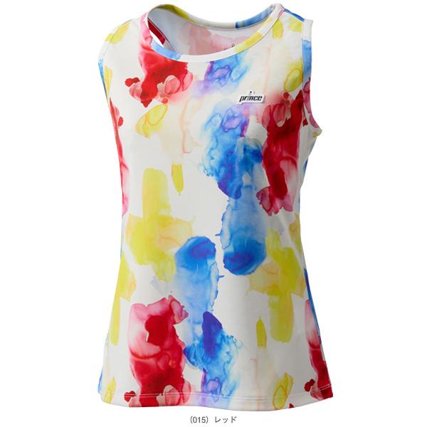 プリンス テニスウェア『レディース』 スリーブレスシャツ レディース WS6052 | Prince | 01