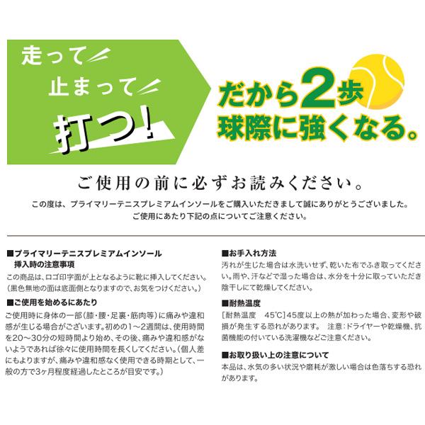 プライマリーテニス テニスアクセサリ・小物 プライマリーテニスインソール『CPPTINSO』 |  | 05