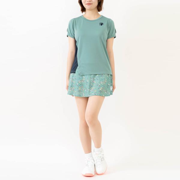 roche ローチェ　レディーステニスウェア　セットアップ　グリーン roche ローチェ レディーステニスウェア セットアップ グリーン