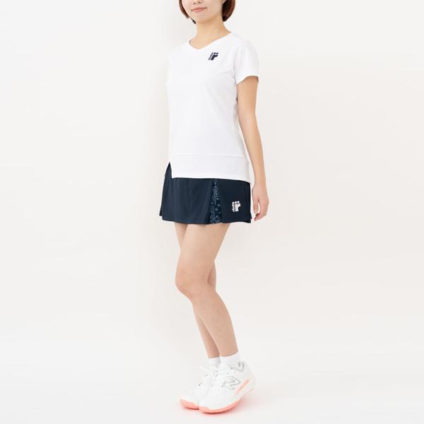 【新品】ローチェ 上下セットアップ Mサイズ ネイビー 花柄 テニスウェア ローチェ roche テニスウェア レディス ゲームシャツ 258501